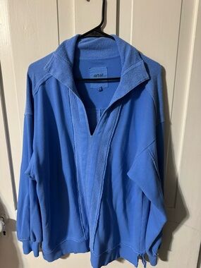 Aerie Blue Pullover Sweatshirt